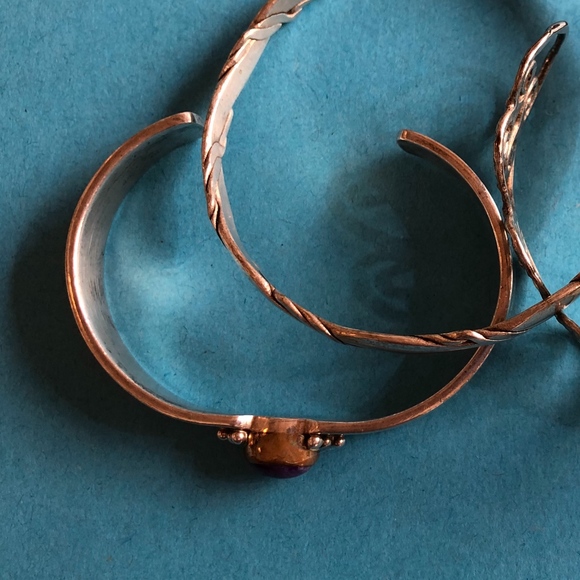 925 silver artisan bracelet by Geraldine Yazzie - Picture 8 of 8